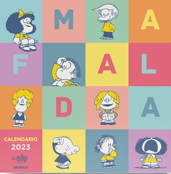 Calendario 2023 Mafalda de pared