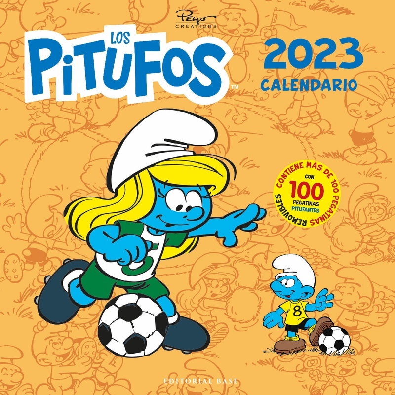 Calendario 2023 Los Pitufos