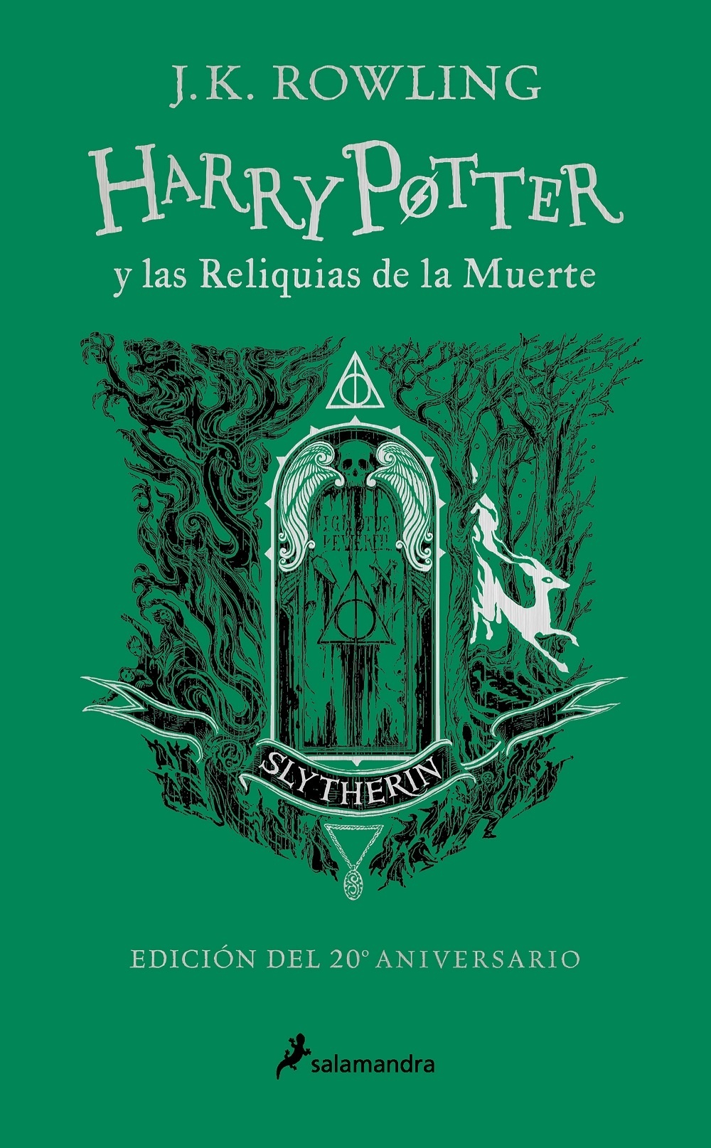 Harry Potter y las reliquias de la muerte (20 aniversario Slytherin). 