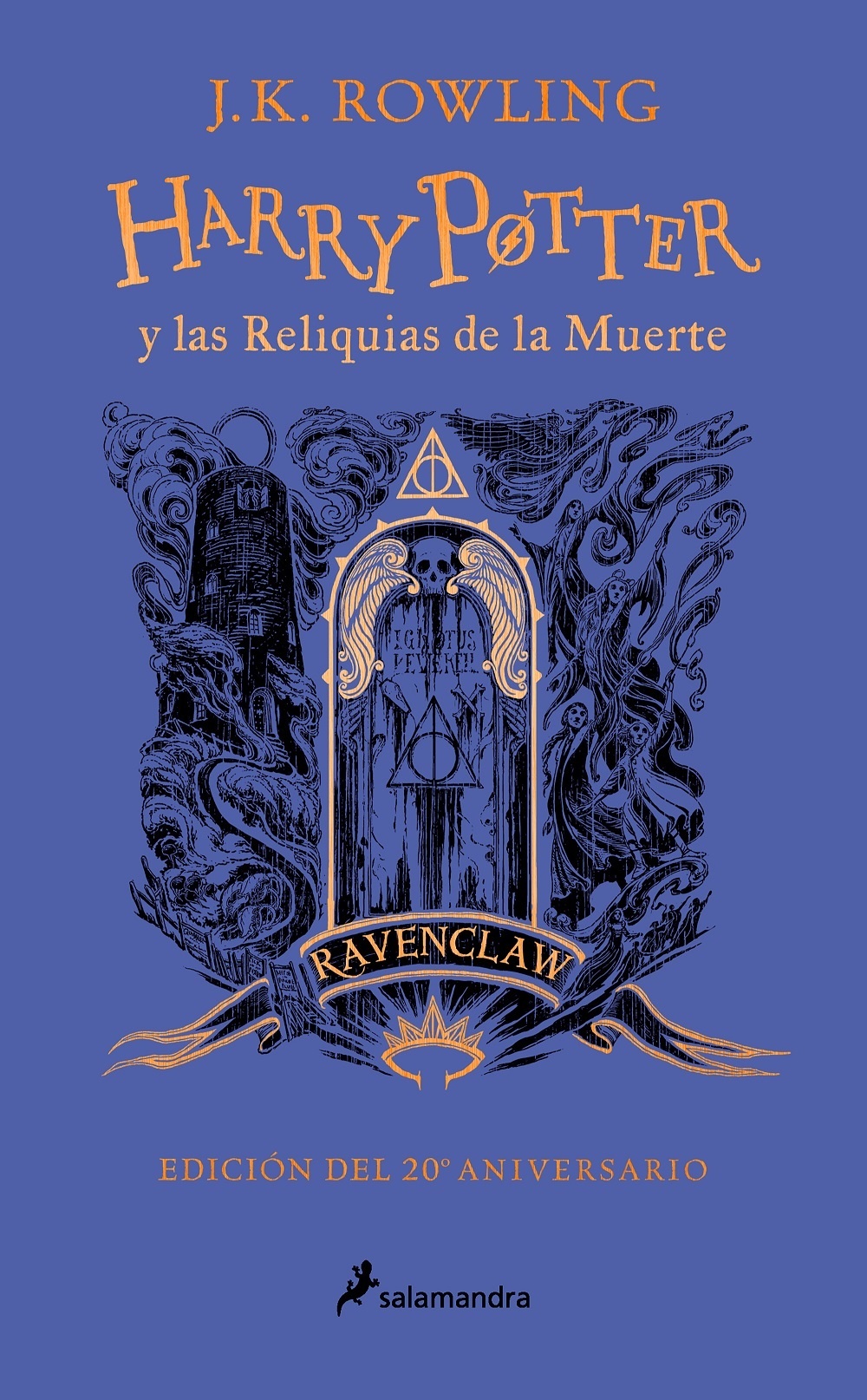 Harry Potter y las reliquias de la muerte (20 aniversario Ravenclaw). 