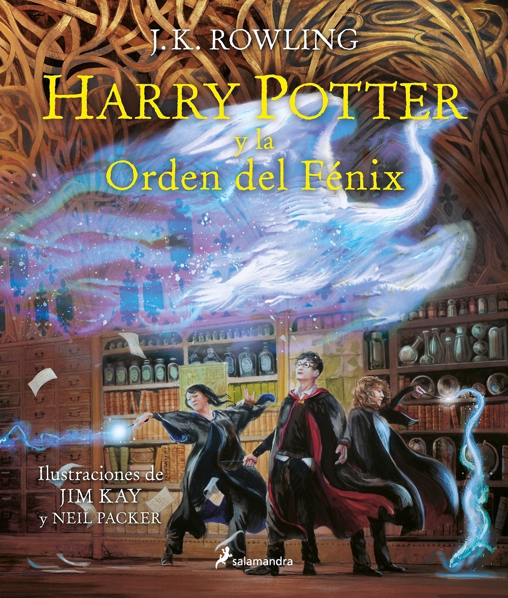 Harry Potter y la Orden del Fénix (edición ilustrada). 