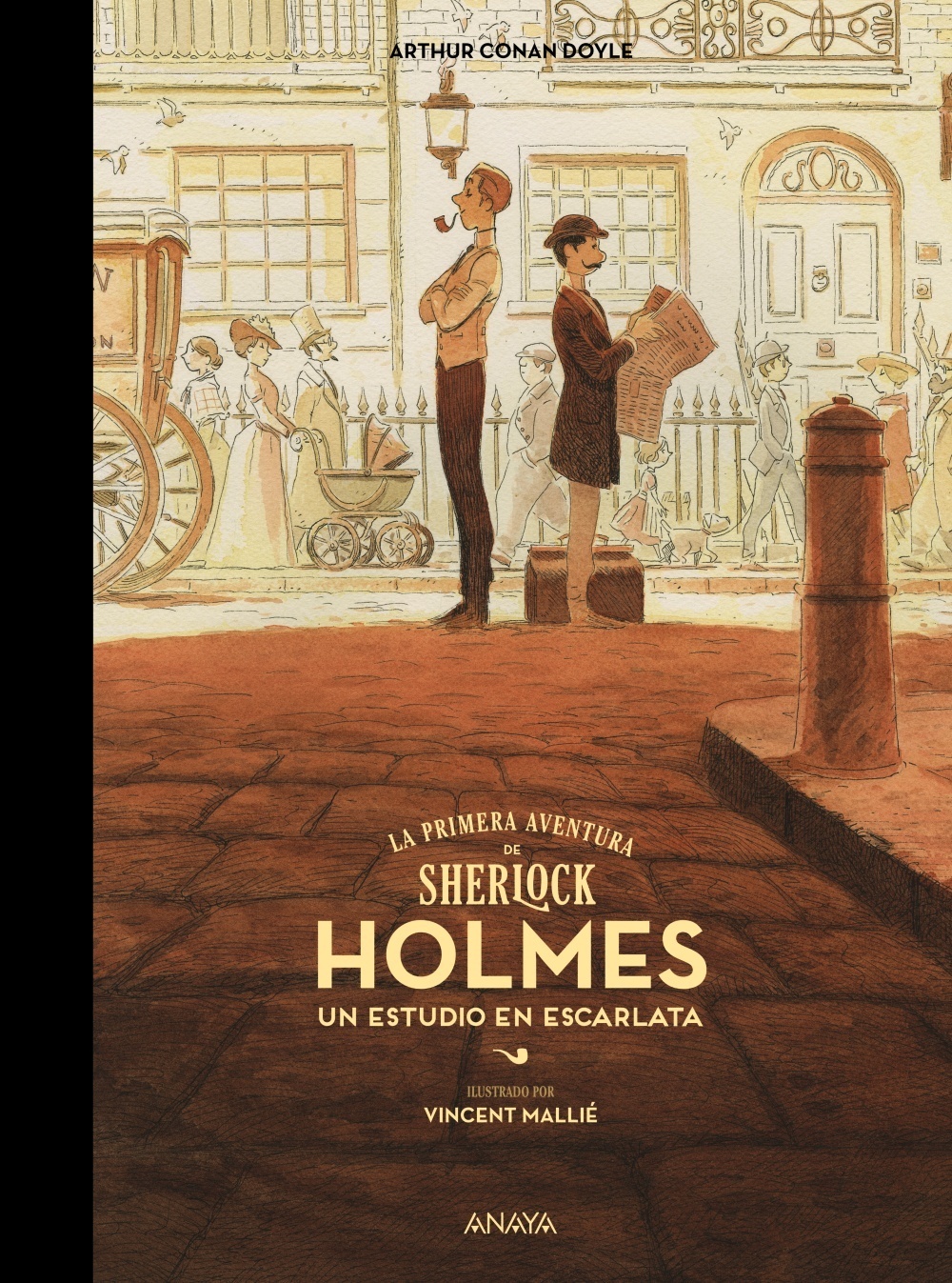 Estudio en escarlata. La primera aventura de Sherlock Holmes. 