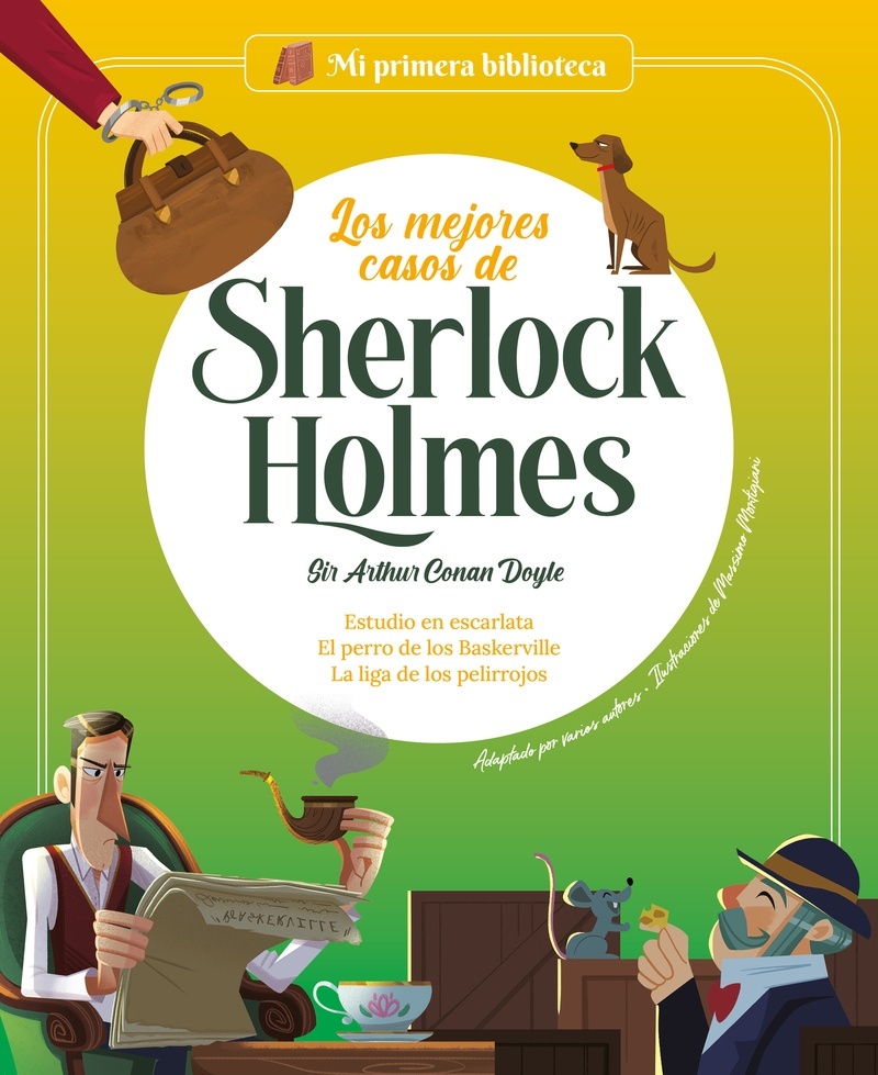 Mejores casos de Sherlock Holmes, Los "Estudio en escarlata / El perro de los Baskerville / La liga de los pelirrojos"