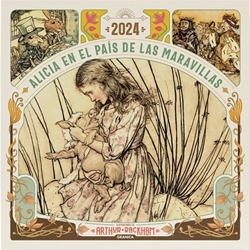 Alicia en el país de las maravillas 2024. Calendario de pared