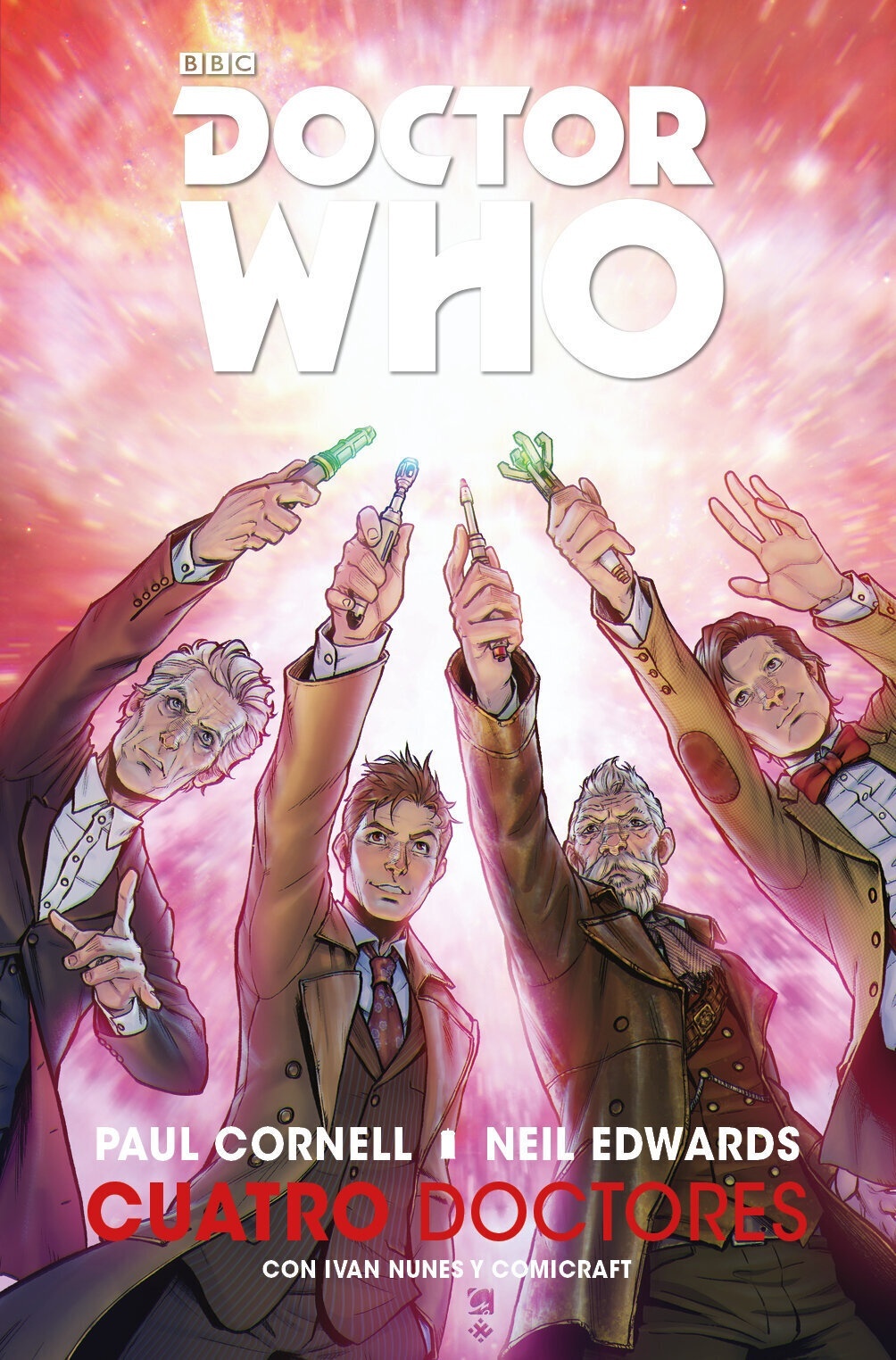 Doctor Who. Cuatro Doctores. 