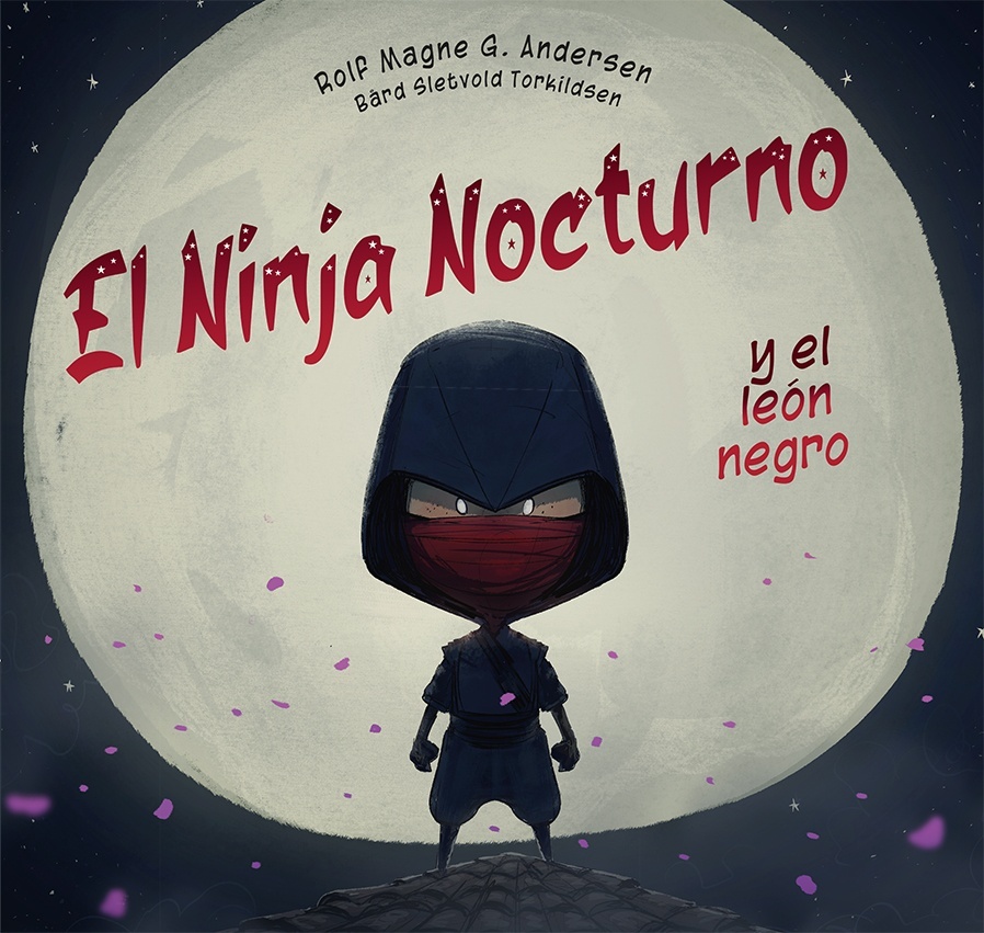 El Ninja nocturno y el león negro.