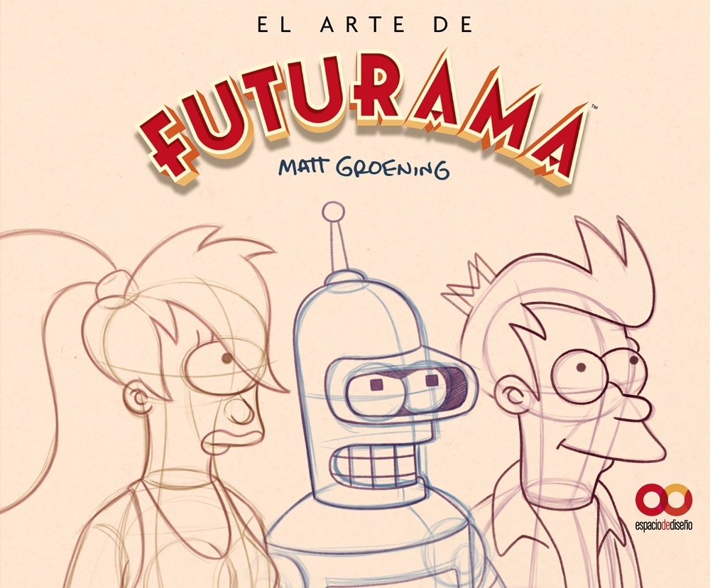 Arte de Futurama, El "Una historia visual de la serie de culto de Matt Groening".