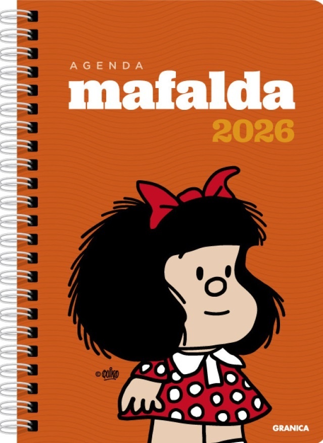 Agenda 2026 Mafalda día por página XL