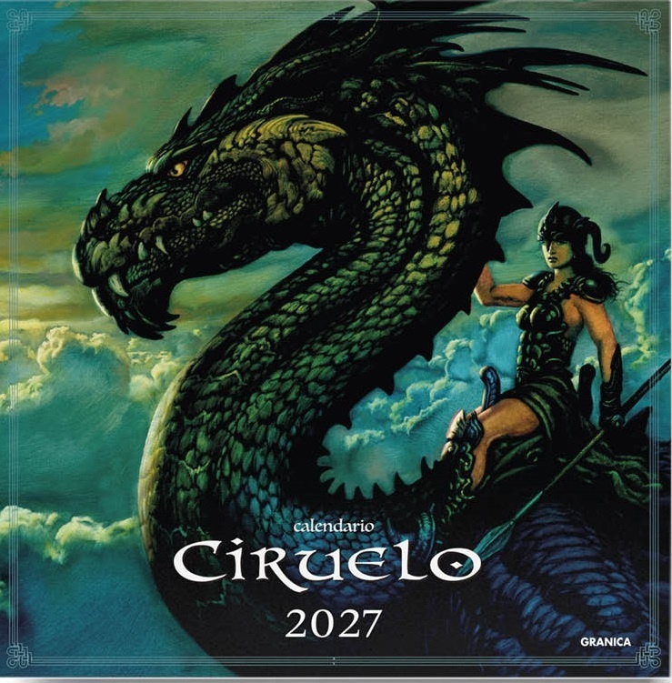Calendario 2027 Ciruelo de pared
