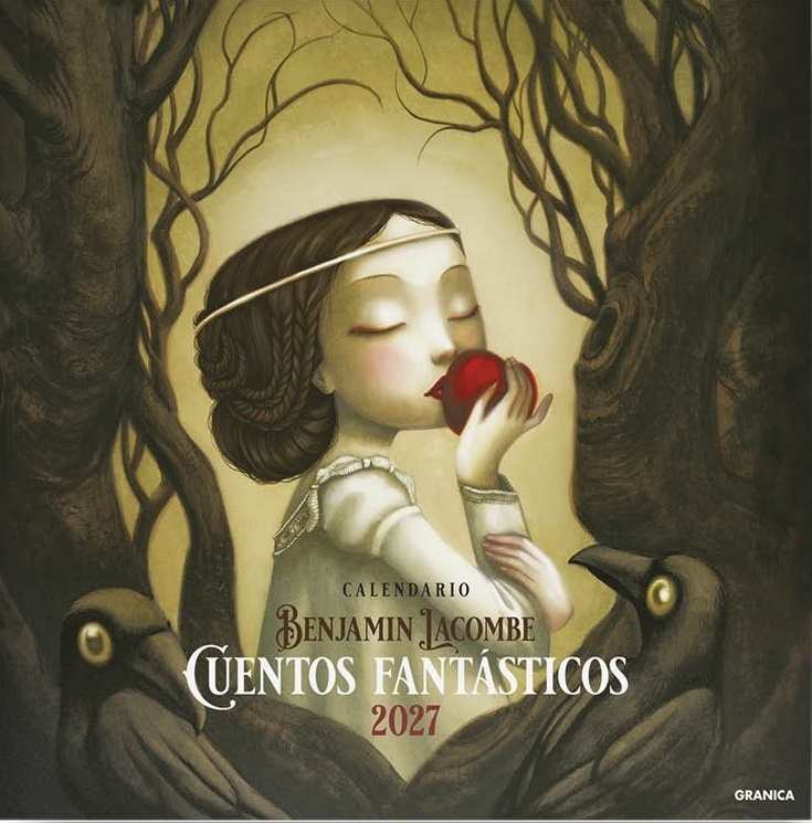 Calendario 2027 Benjamin Lacombe de pared