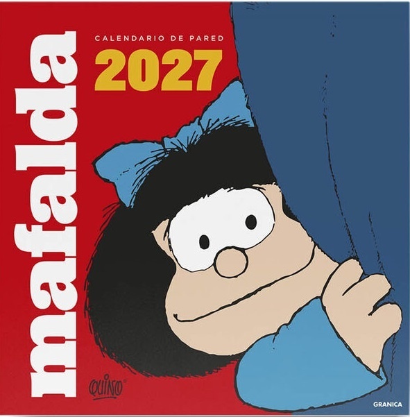 Calendario 2027 Mafalda de pared